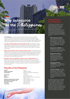 Why outsource to the Philippines
